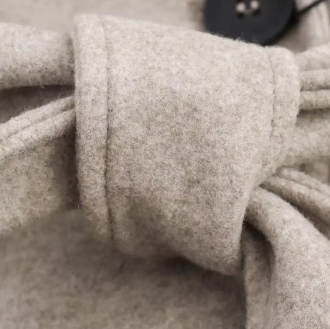 Damen Trenchcoat mit Pelzbesatz 4