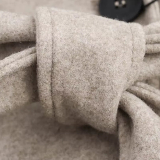 Damen Trenchcoat mit Pelzbesatz 4