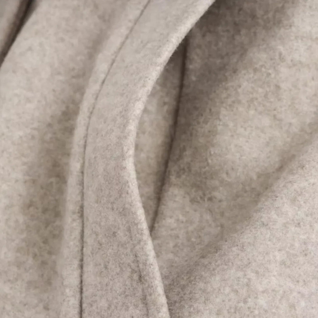 Damen Trenchcoat mit Pelzbesatz 5