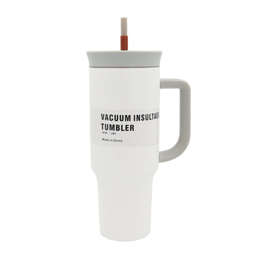 Damen Trinkbecher Mit Strohhalm Doppelwandig Vakuumisoliert 9