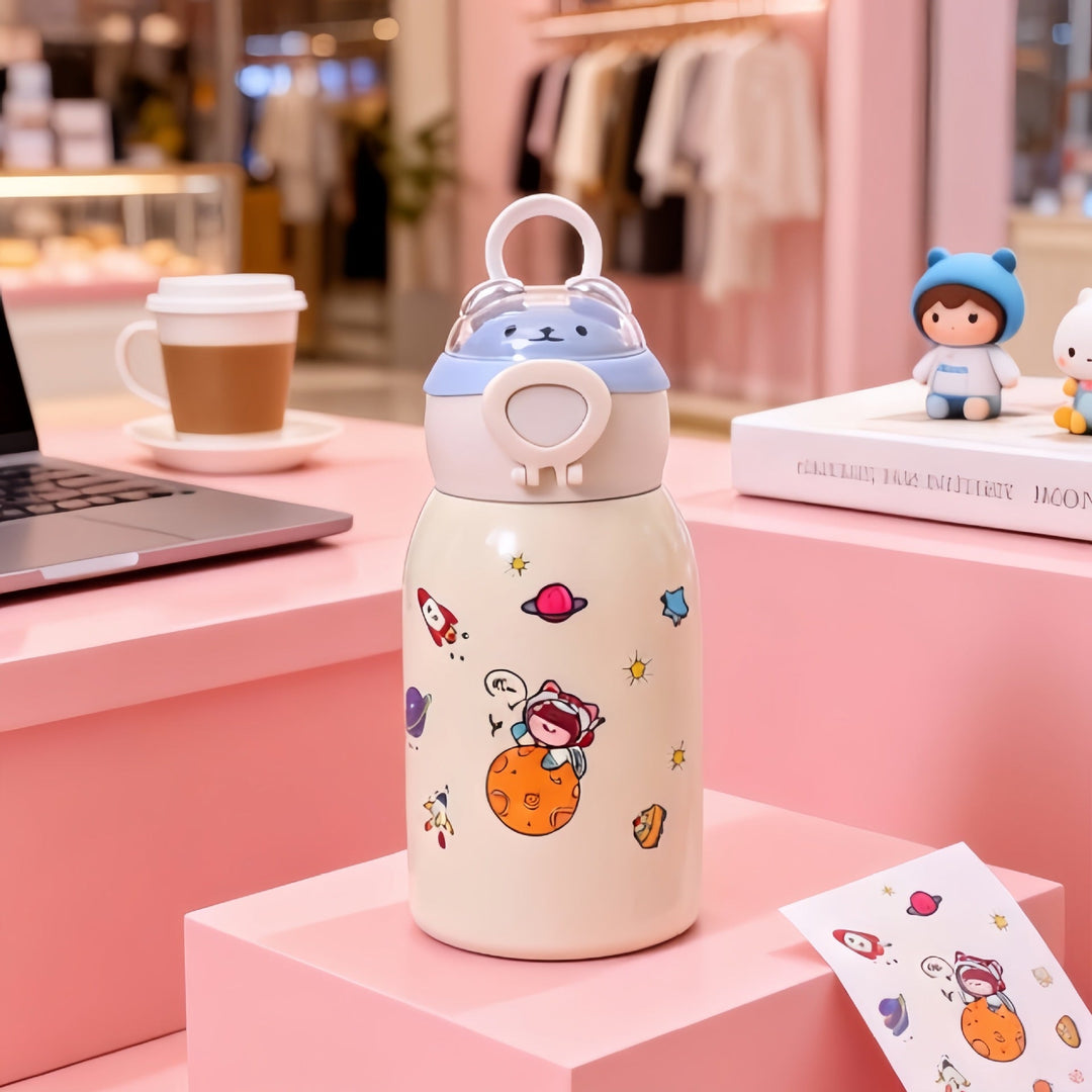 Damen Trinkflasche Astronauten-Design 6