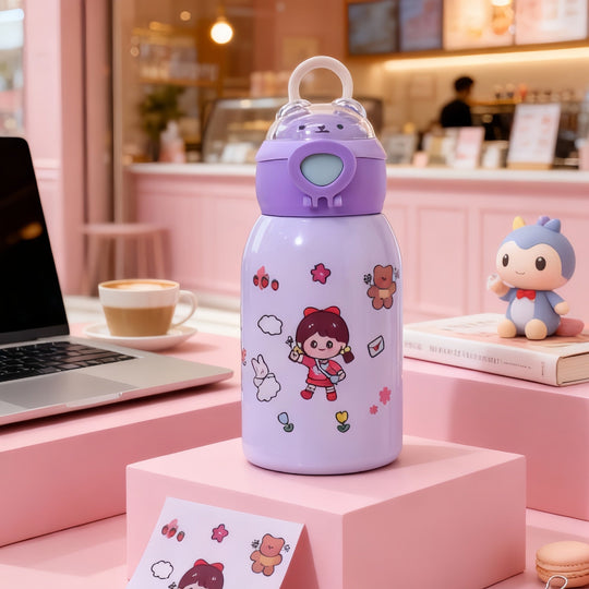Damen Trinkflasche Astronauten-Design 8