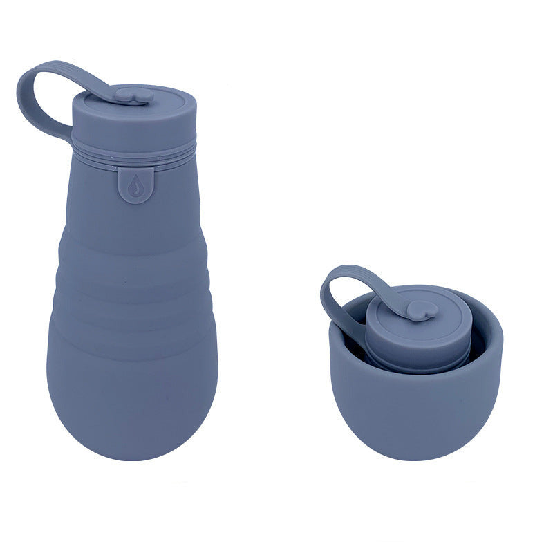Damen Trinkflasche Faltbar mit Sicherem Verschluss 0