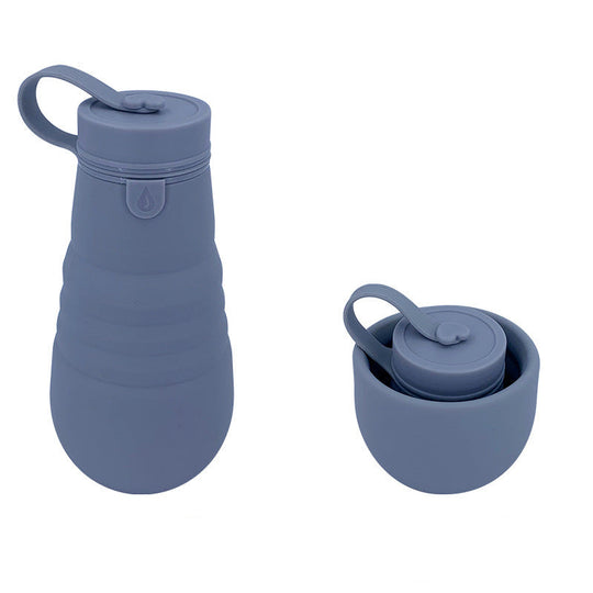 Damen Trinkflasche Faltbar mit Sicherem Verschluss 0