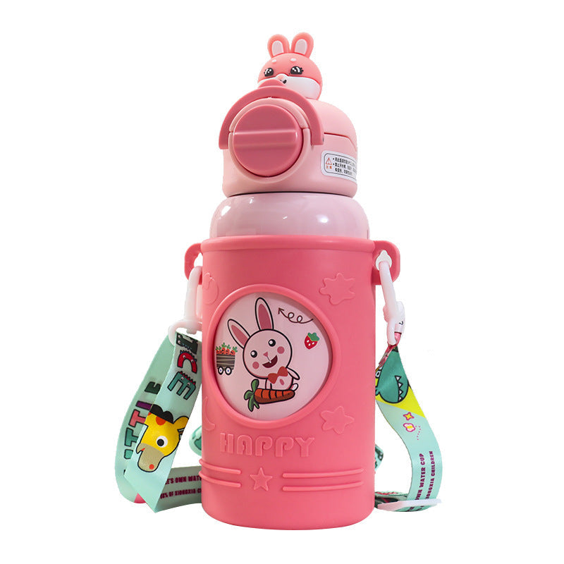 Damen Trinkflasche Isoliert mit Frosch-Design 4