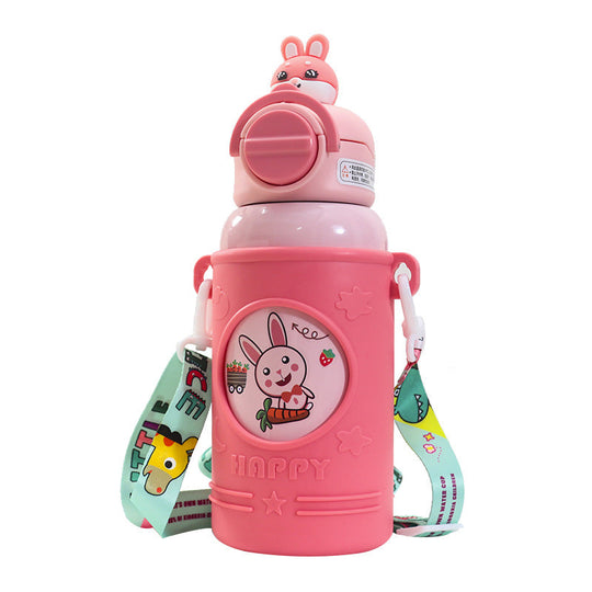 Damen Trinkflasche Isoliert mit Frosch-Design 4