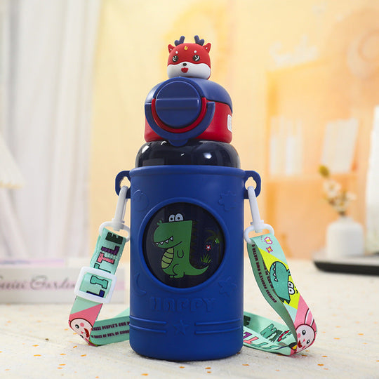 Damen Trinkflasche Isoliert mit Frosch-Design 6