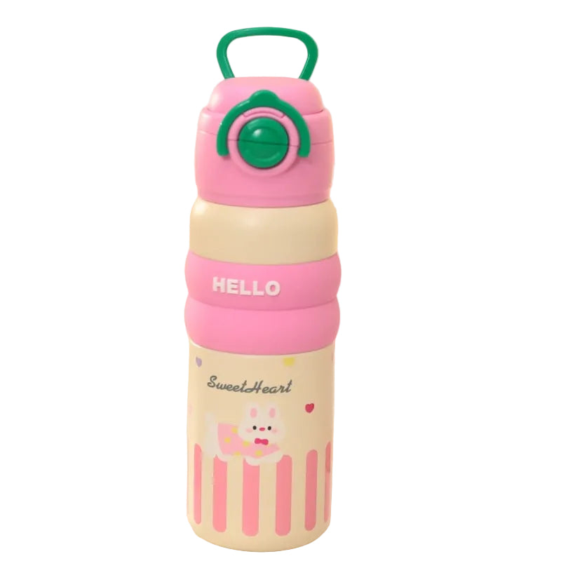 Damen Trinkflasche Praktisches Design für Sport und Alltag 0