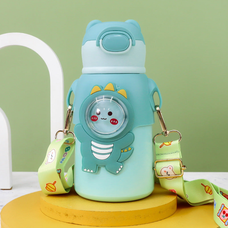 Damen Trinkflasche Sport mit Tierdesign und Isolierung 2