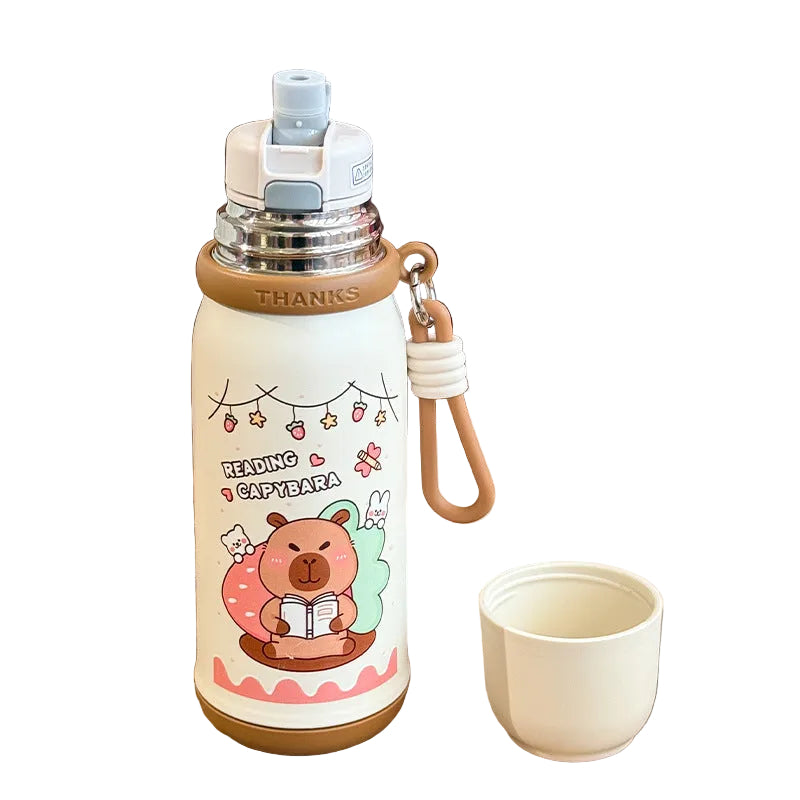 Damen Trinkflasche mit Tiermotiv Isoliert 0