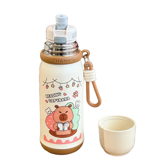 Damen Trinkflasche mit Tiermotiv Isoliert 0