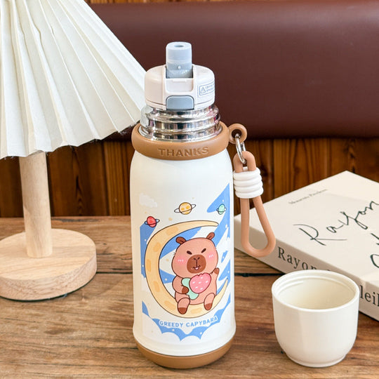 Damen Trinkflasche mit Tiermotiv Isoliert 2