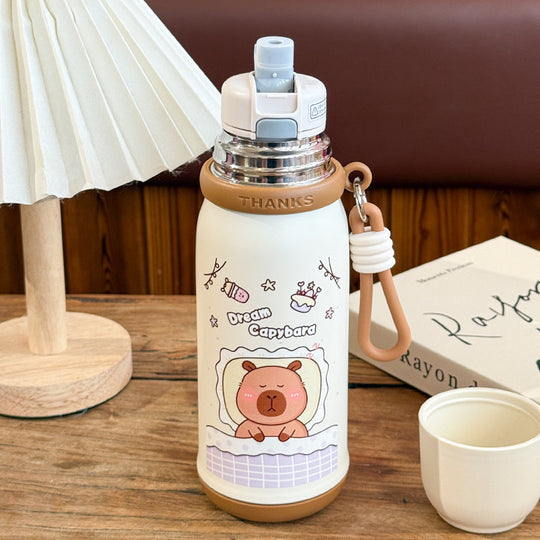 Damen Trinkflasche mit Tiermotiv Isoliert 3