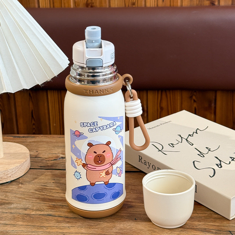 Damen Trinkflasche mit Tiermotiv Isoliert 5
