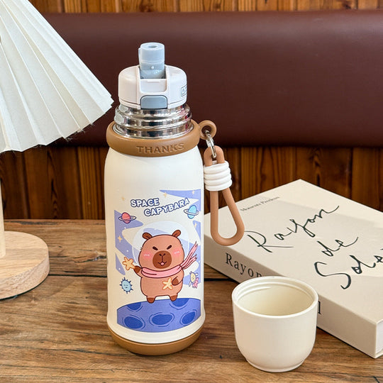 Damen Trinkflasche mit Tiermotiv Isoliert 5