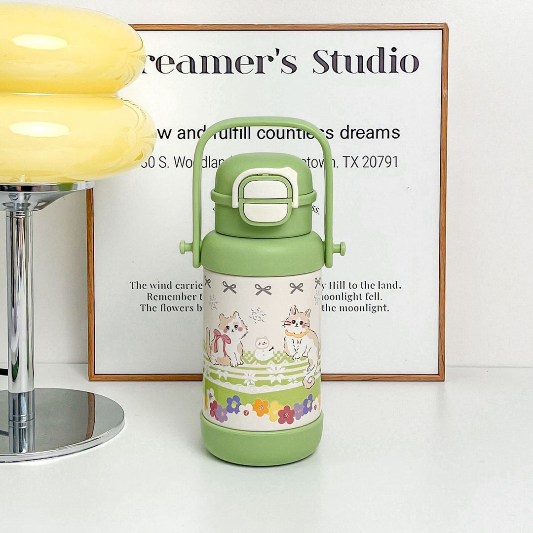 Damen Trinkflasche mit praktischem Tragegriff 7