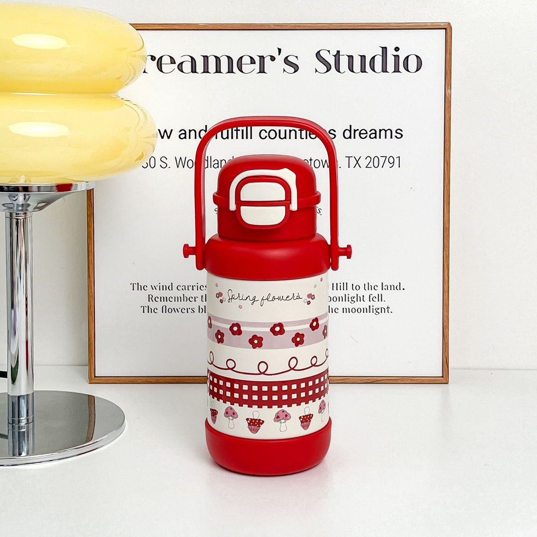 Damen Trinkflasche mit praktischem Tragegriff 8