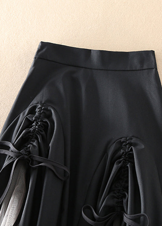 Damen Tüllrock mit asymmetrischem Design 2