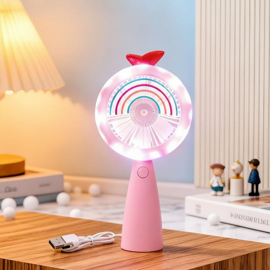 Damen USB-Handventilator mit LED-Beleuchtung 5