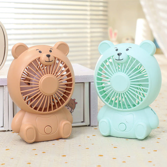 Damen USB Tischventilator im Bären-Design 3