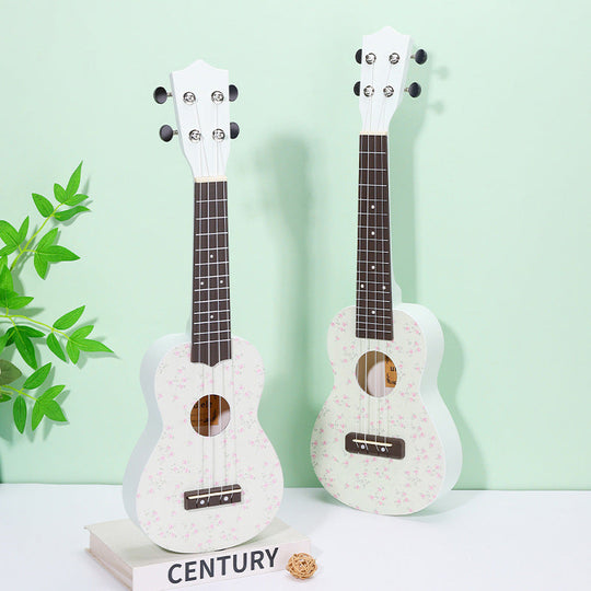 Damen Ukulele Floral Design Für Einsteiger Und Musikliebhaber 0