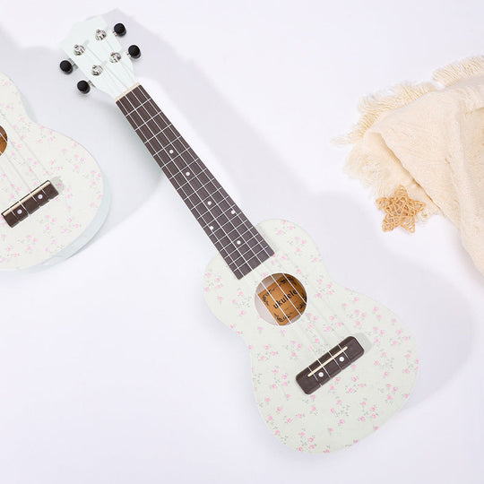 Damen Ukulele Floral Design Für Einsteiger Und Musikliebhaber 1