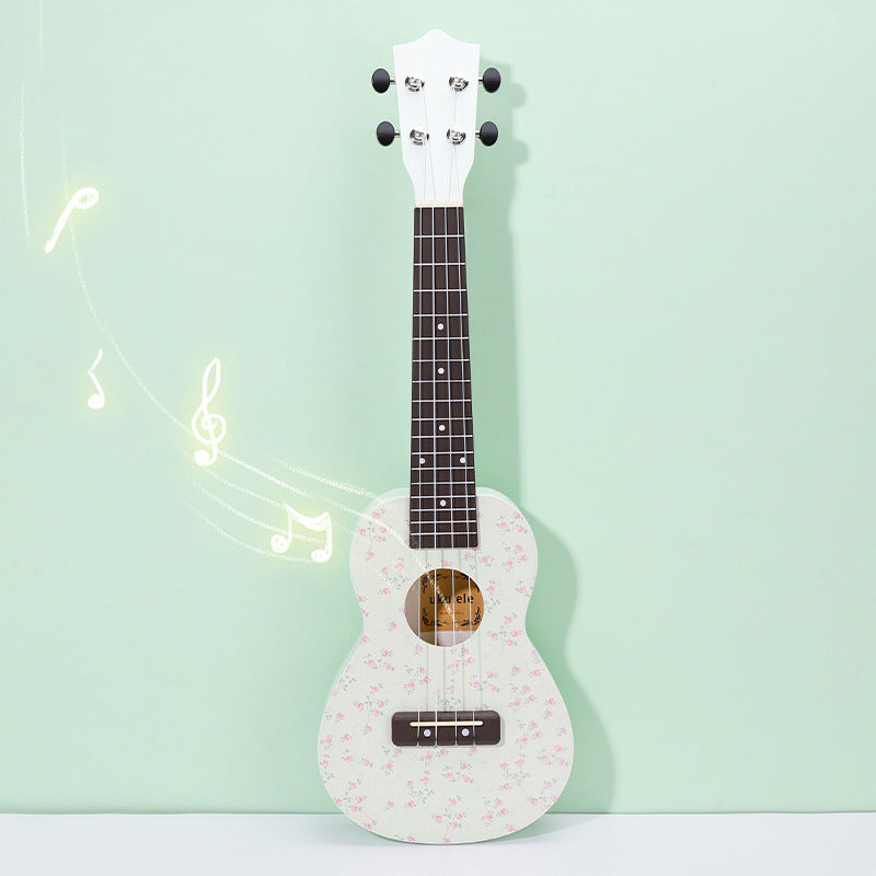 Damen Ukulele Floral Design Für Einsteiger Und Musikliebhaber 2