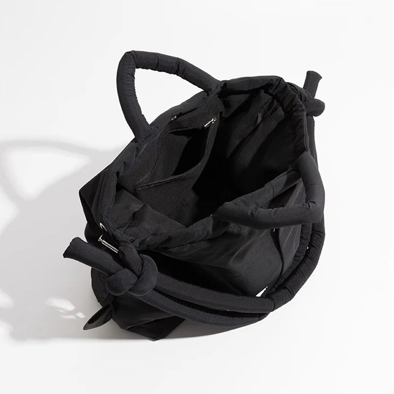 Damen Umhängetasche mit modernem Puffer-Design 3