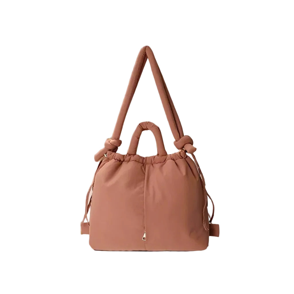 Damen Umhängetasche mit modernem Puffer-Design 8