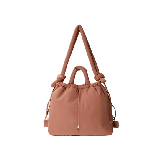 Damen Umhängetasche mit modernem Puffer-Design 8