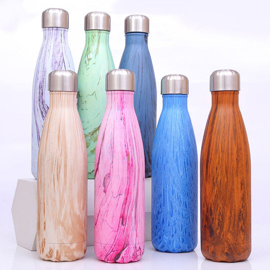 Damen Wasserflasche Edelstahl Isoliert 0