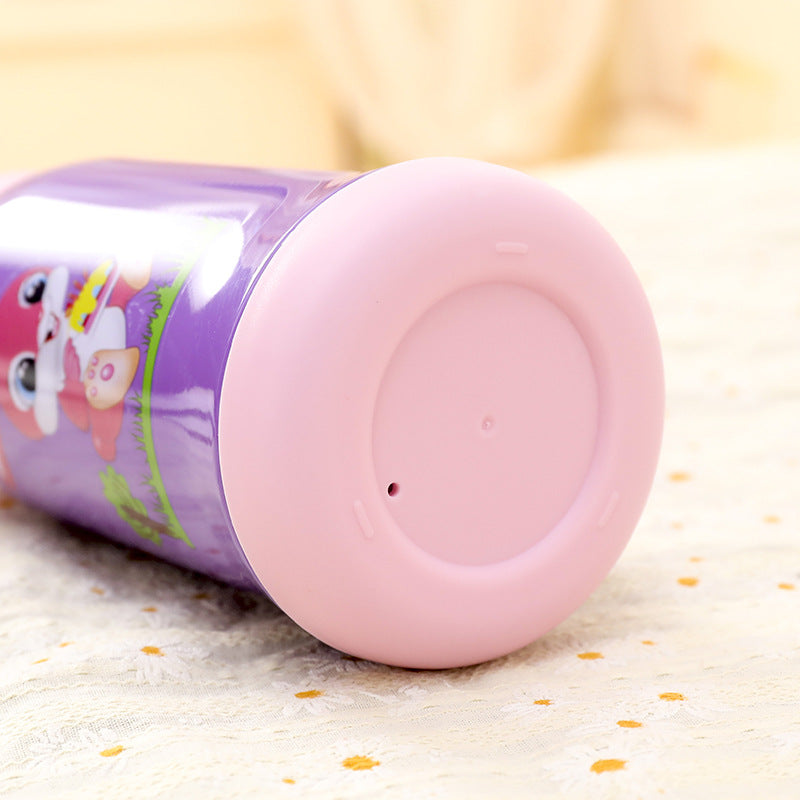 Damen Wasserflasche mit verspieltem Hasen-Design 2