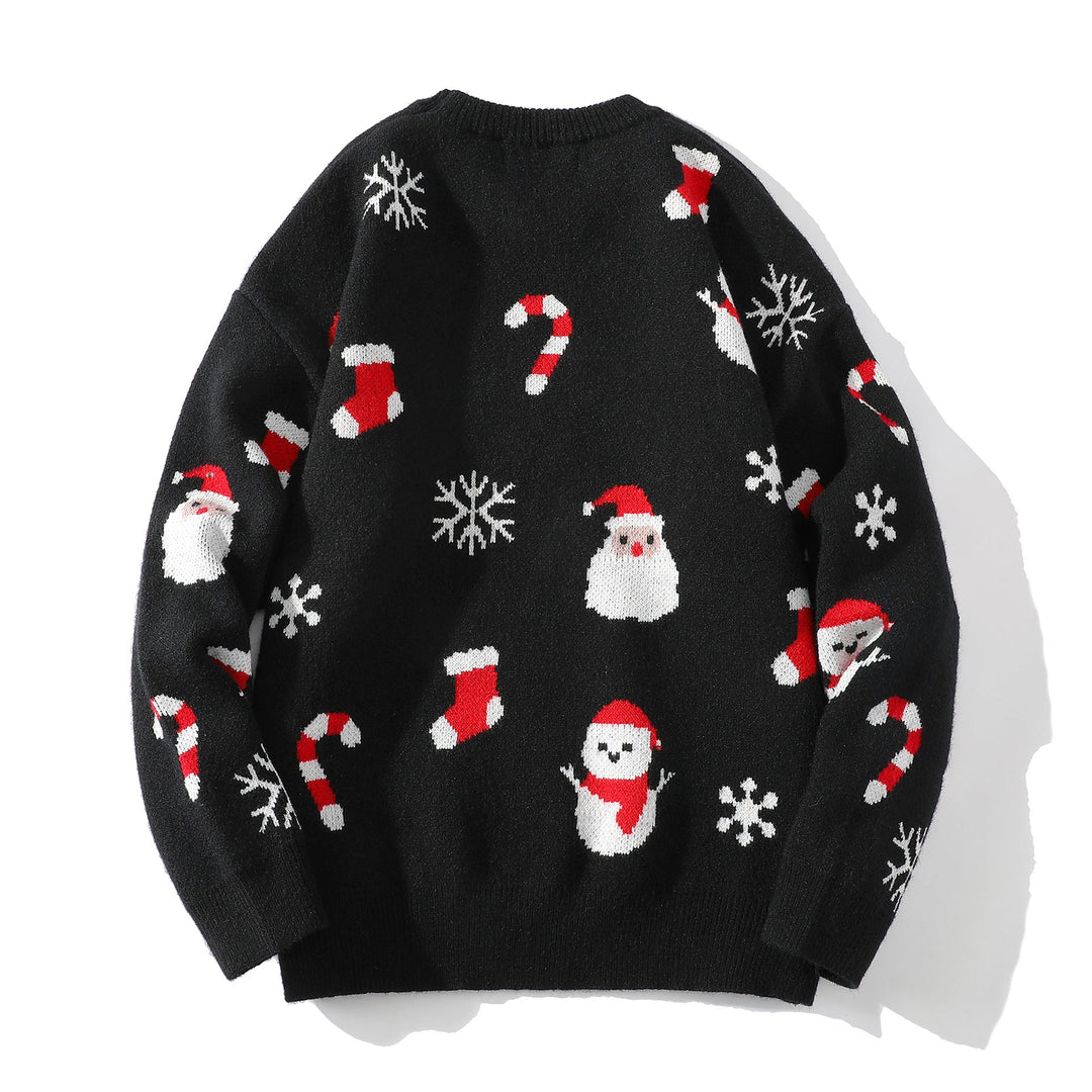Damen Weihnachtspullover mit fröhlichen Motiven 3