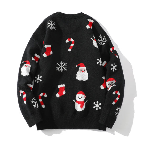 Damen Weihnachtspullover mit fröhlichen Motiven 3