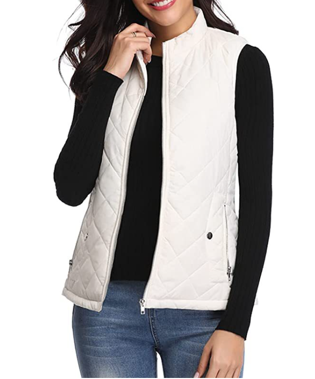 Damen Weste Gefüttert für den Herbst 9