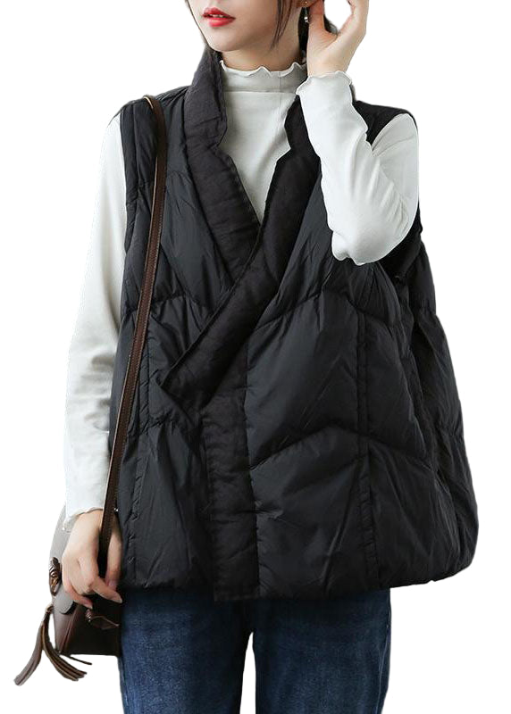 Damen Winter-Pufferweste Schwarz 0