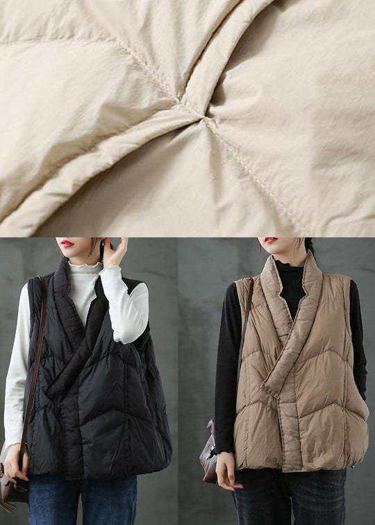 Damen Winter-Pufferweste Schwarz 4