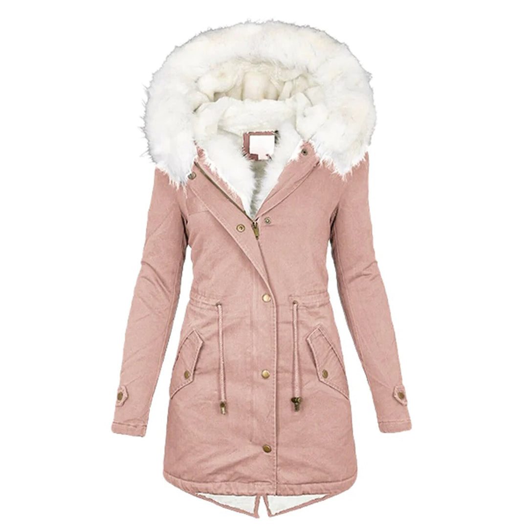 Damen Winterjacke Gefüttert Stilvoll 4