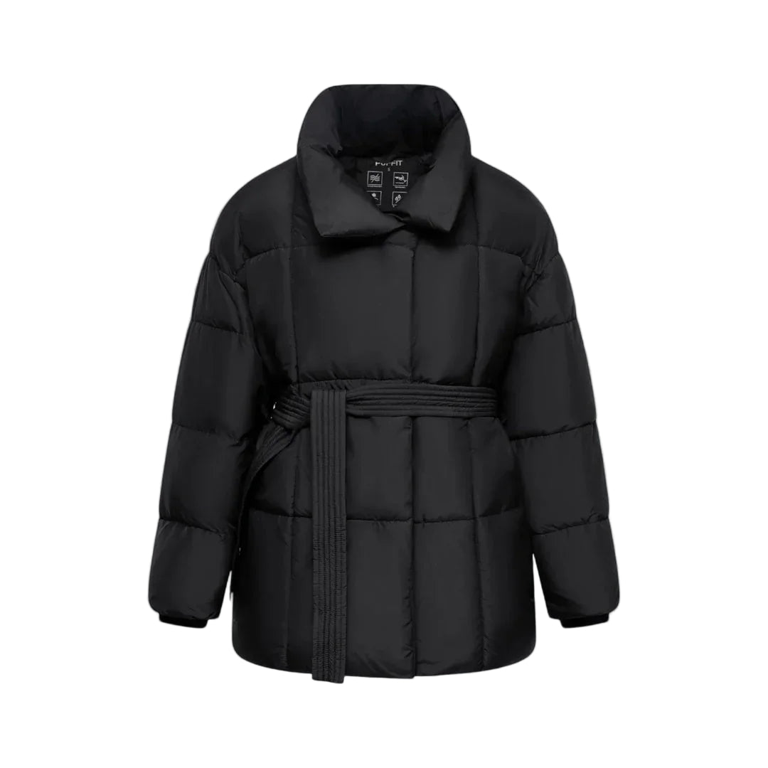Damen Winterjacke Gürtelstil 0