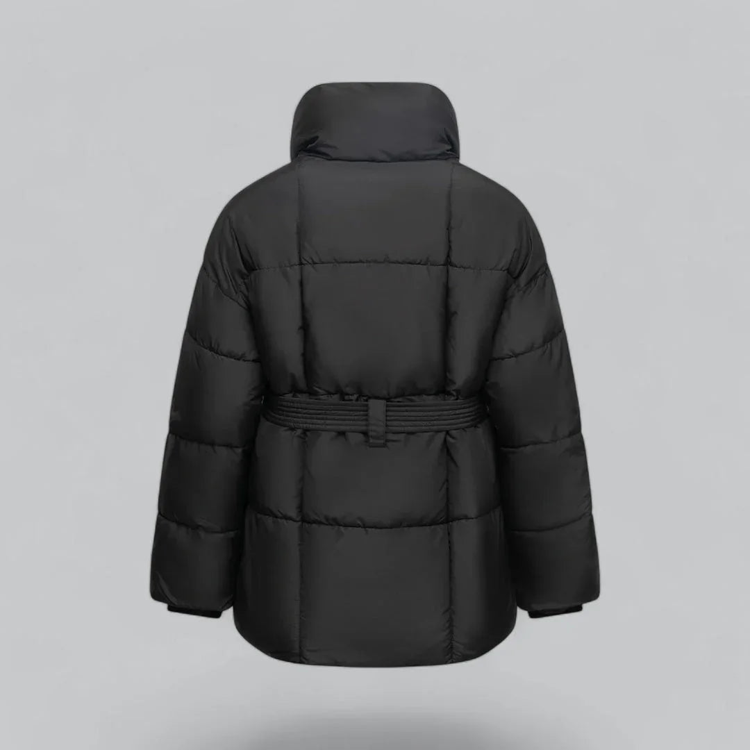 Damen Winterjacke Gürtelstil 3