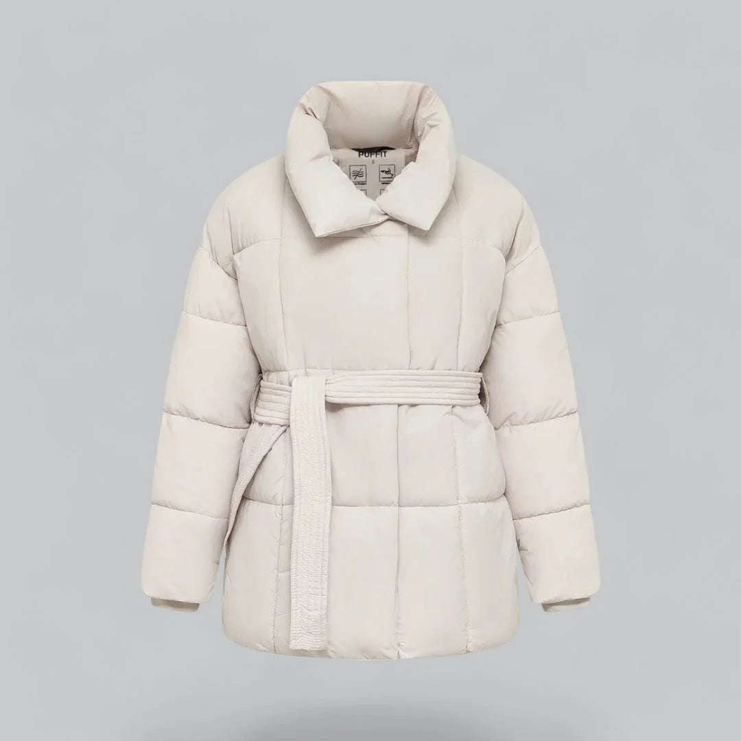 Damen Winterjacke Gürtelstil 7
