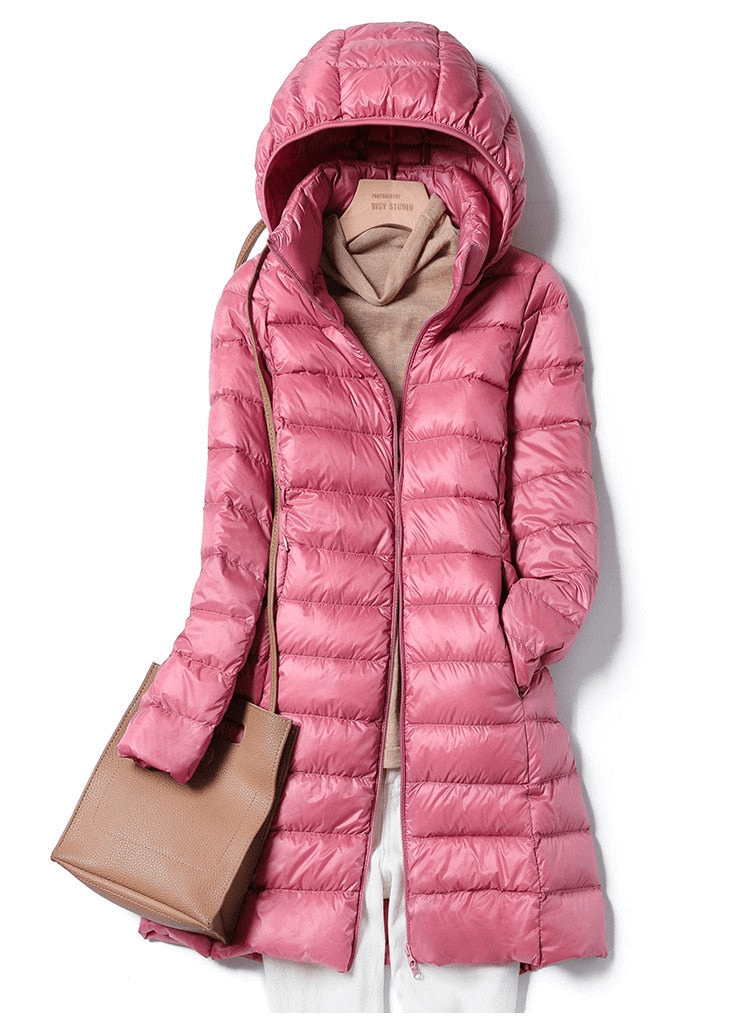 Damen Winterjacke Ultraleicht Casual 2