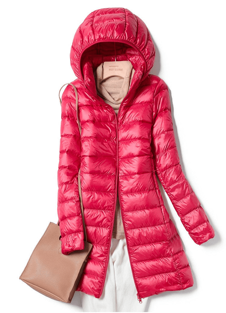 Damen Winterjacke Ultraleicht Casual 3