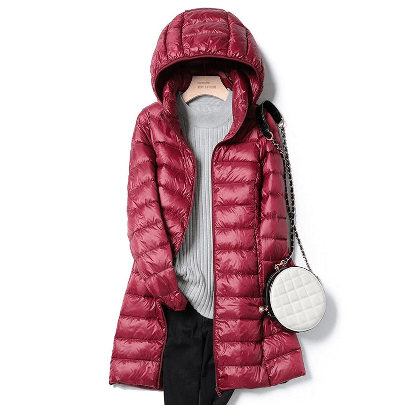 Damen Winterjacke Ultraleicht Casual 5