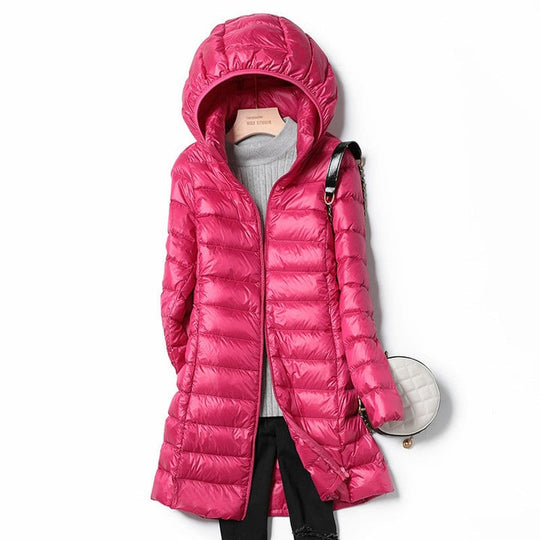 Damen Winterjacke Ultraleicht für Freizeitaktivitäten 2
