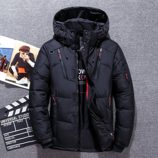 Damen Winterjacke mit Kapuze Modern 1