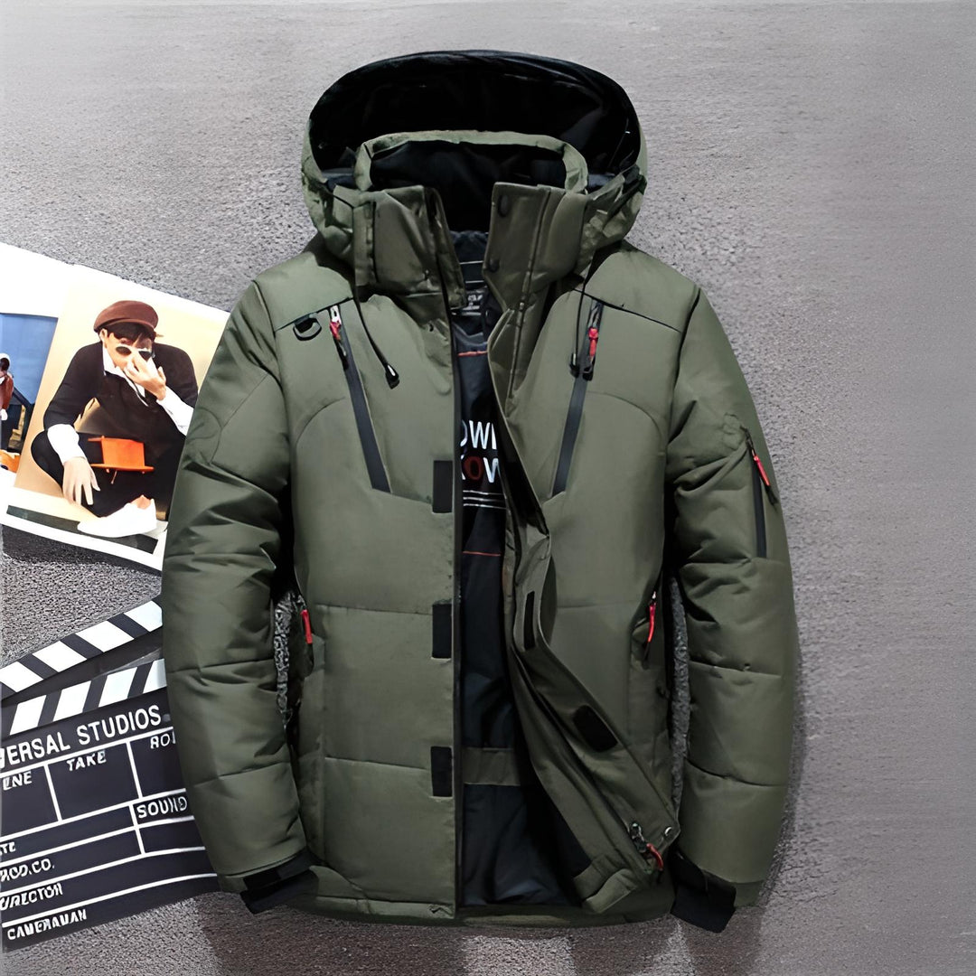 Damen Winterjacke mit Kapuze Modern 3