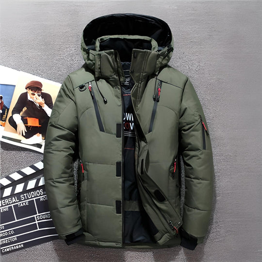 Damen Winterjacke mit Kapuze Modern 3