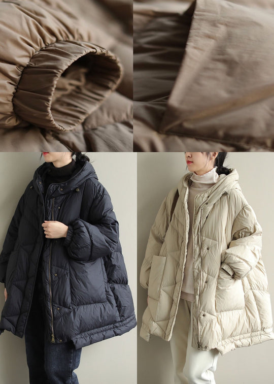 Damen Wintermantel mit Kapuze und Taschen für kalte Tage 4