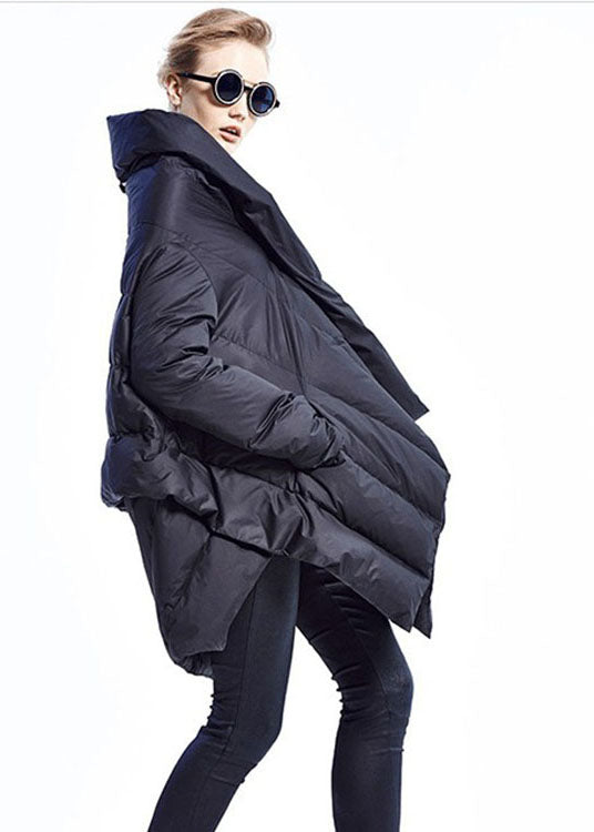 Damen Wintermantel mit asymmetrischem Design 3